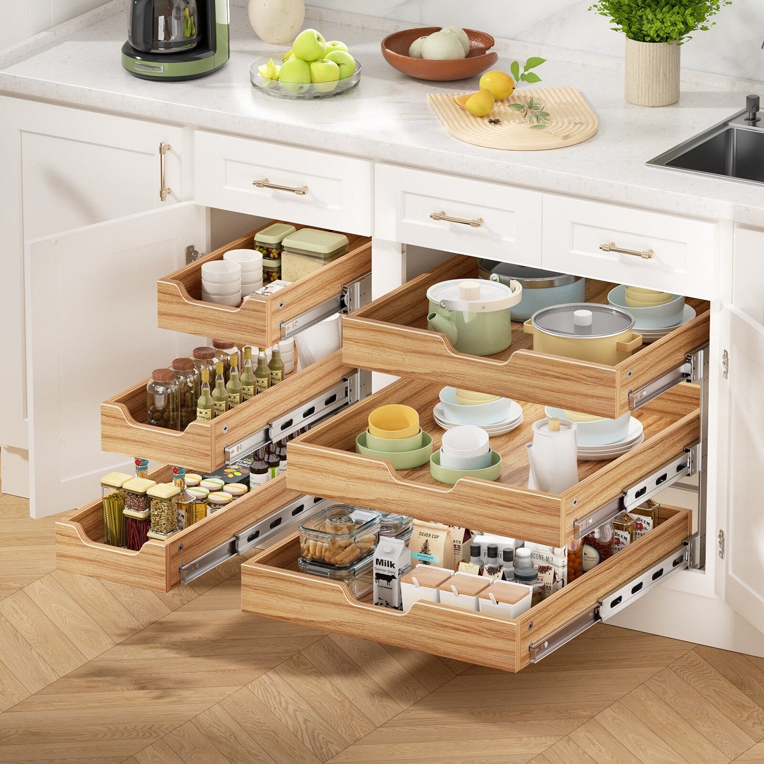 Kitchen Drawer Organization